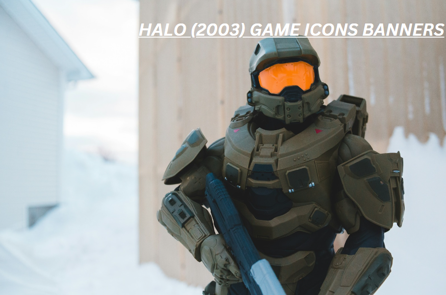 Halo (2003) Game Icons Banners