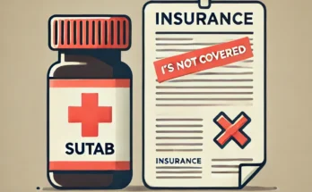 why is sutab not covered by insurance